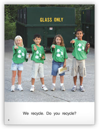 We Recycle Big Book Leveled Book