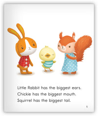 Who Is the Biggest? from Joy Cowley Early Birds