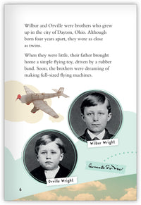 Wilbur and Orville Wright: First in Flight Leveled Book