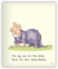 Wishy-Washy Clothes Big Book from Joy Cowley Early Birds