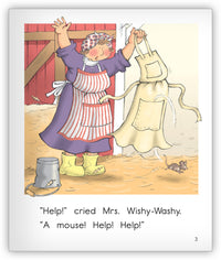 Wishy-Washy Mouse Big Book Leveled Book