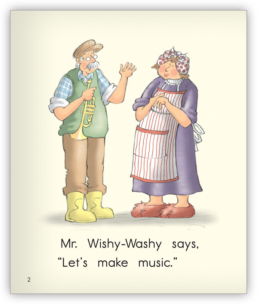 Wishy-Washy Music - Joy Cowley Early Birds - Hameray Publishing