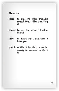 Wool for My Sweater Big Book from Fables & the Real World